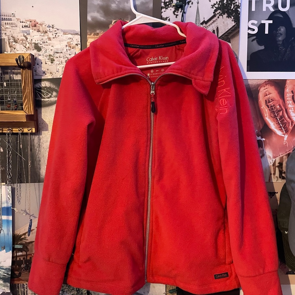 calvin klein jacket!
